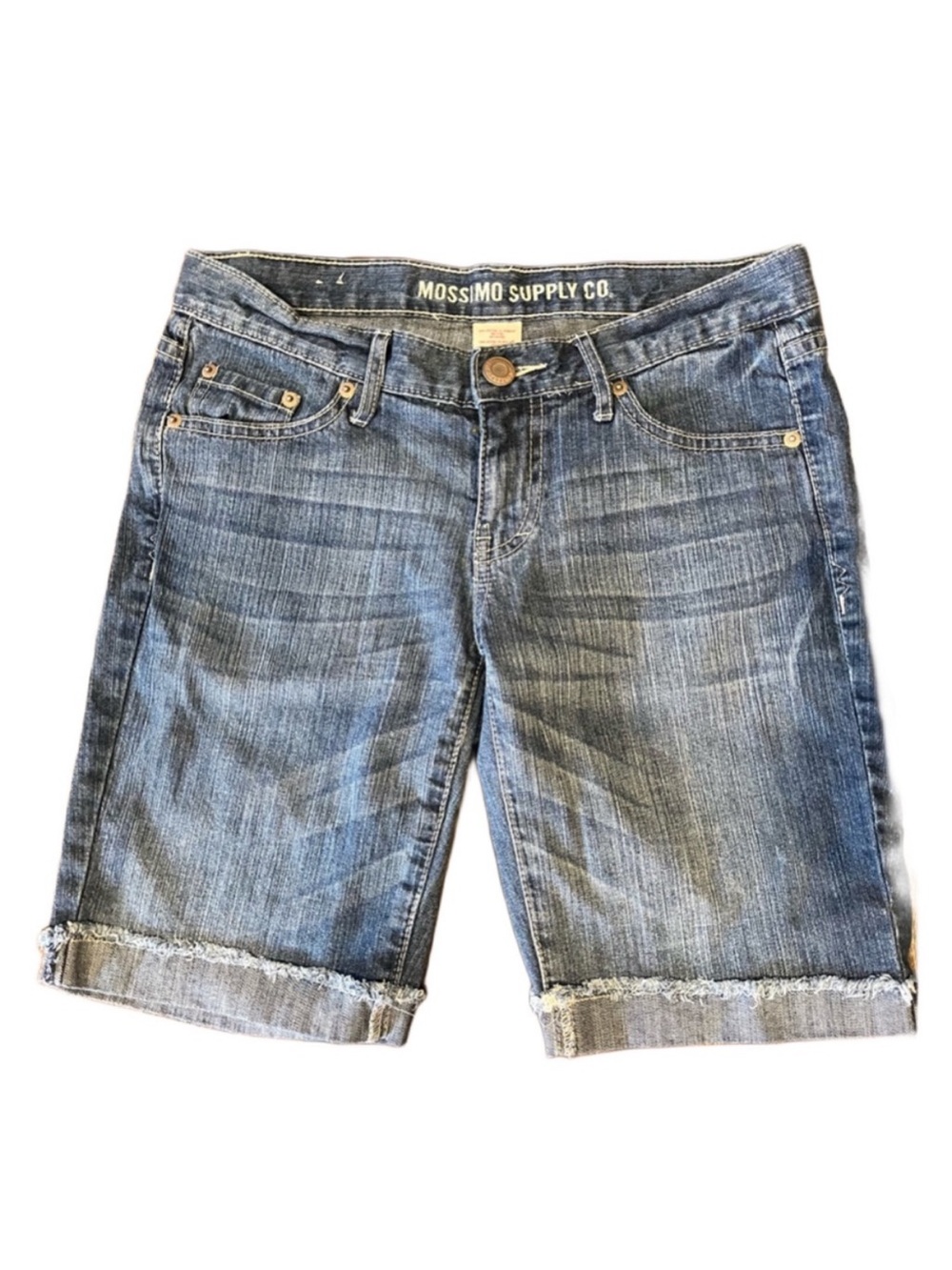 $3 if bundled MOSSIMO Jean Shorts 9 Inch Inseam Size 7
